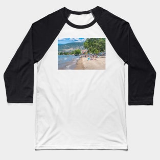 Summer on the Beach in Penticton, BC, Canada Baseball T-Shirt